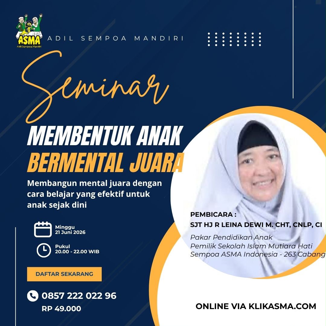 Seminar Membentuk Anak Bermental Juara